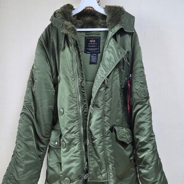 알파인더스트리 N-3B 카키 자켓