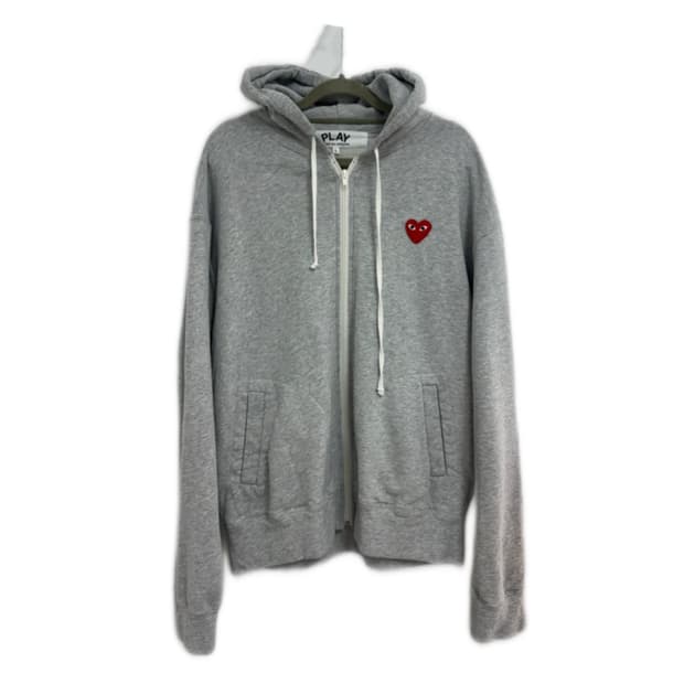 ❤️꼼데가르송 하트와펜 그레이 후드집업❤️