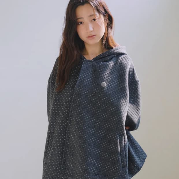 Clover Unbalance Hoodie Zip-Up