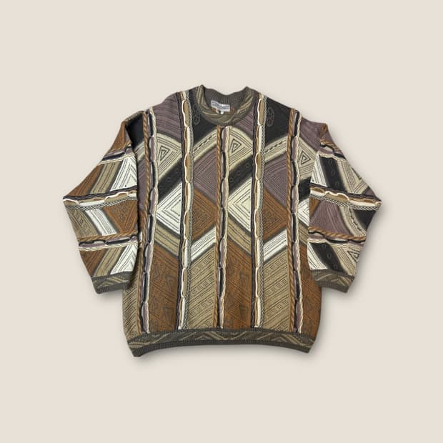 90s 오스트레일리아 케이블 니트