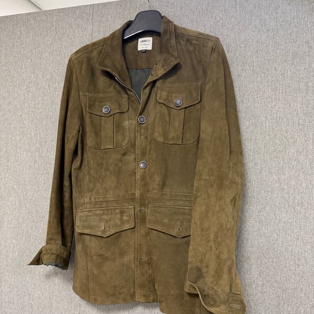 엠메티 고트스웨이드 자켓 50