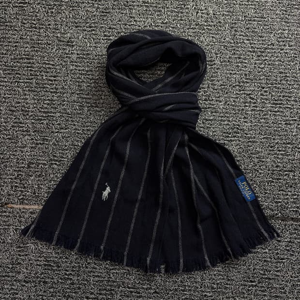 폴로 랄프로렌 포니로고 램스 울 머플러 1695