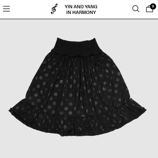 인앤양인하모니 프릴 도트 스커트