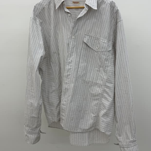 캐피탈 코튼 스트라이프 캐빈 워크 셔츠4(민트급)