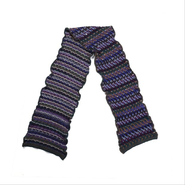 미쏘니 Missoni Cable Knit Wool Scarf