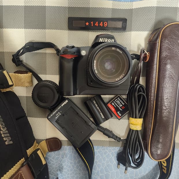 니콘 D70 디지털카메라 가방세트