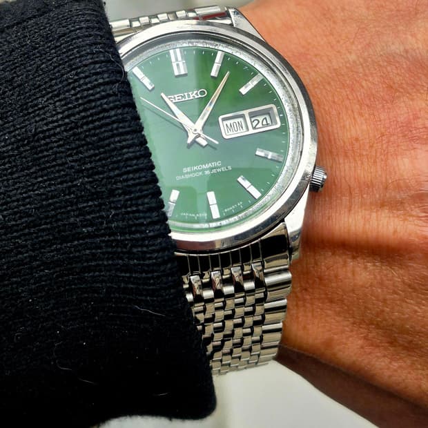 빈티지 세이코 62세이코매틱 6218-8000 35J 오토매틱시계