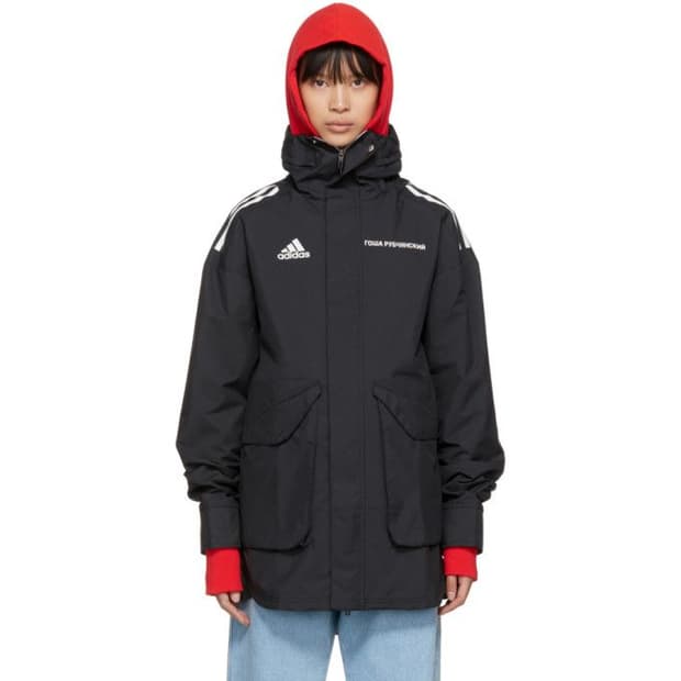 17fw 아디다스 x 고샤루브친스키 하드 쉘 자켓