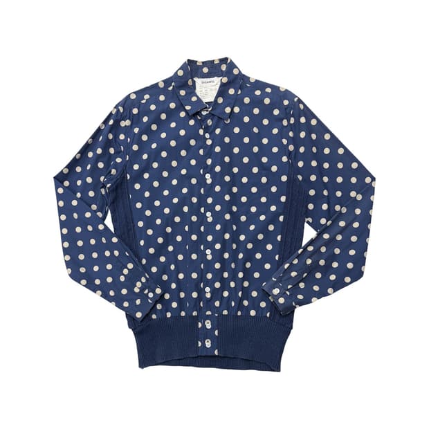 Digawel dot shirt blouson