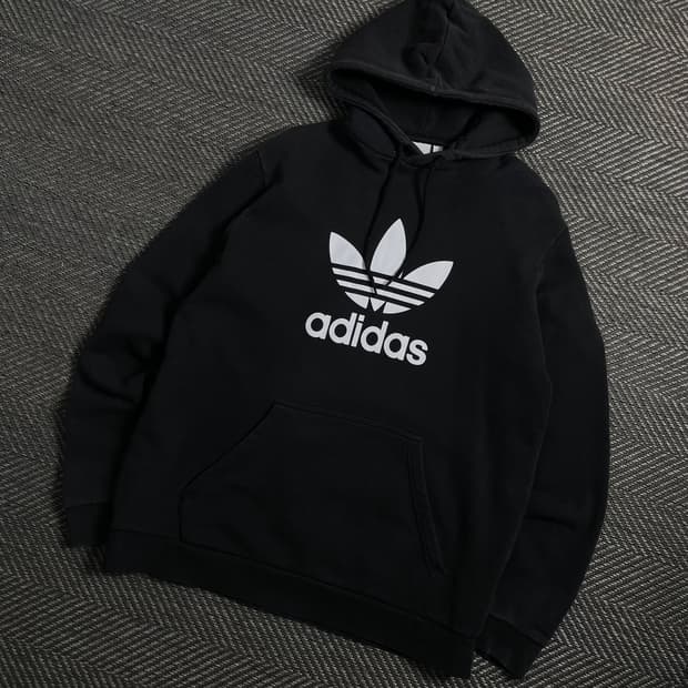 아디다스 트레포일 빅로고 후드 티셔츠 y 4432