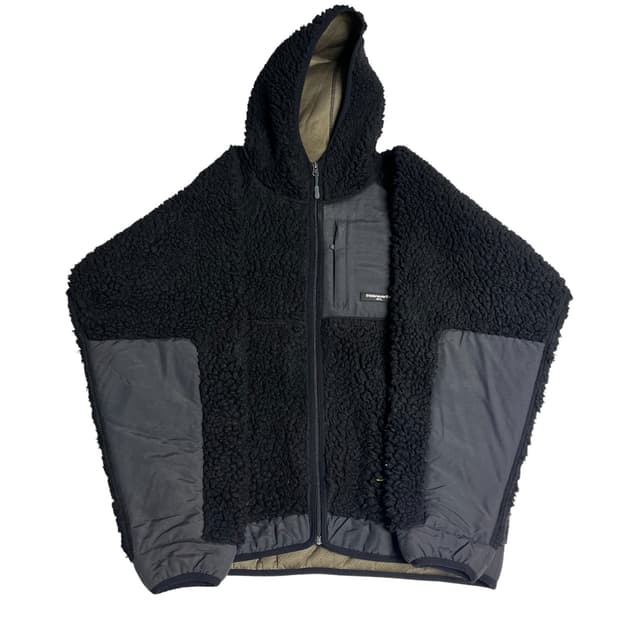 디스이즈네버댓 보아 후드 플리스 집업 L 