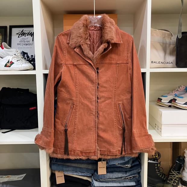 VTG 빈티지 토끼털 자켓