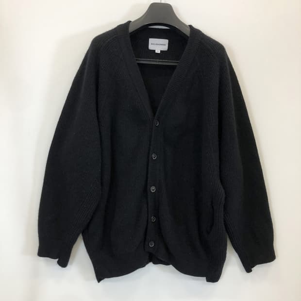 솔리드옴므 우영미 오버 블랙 니트가디건 50 