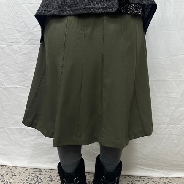 wool100% skirt