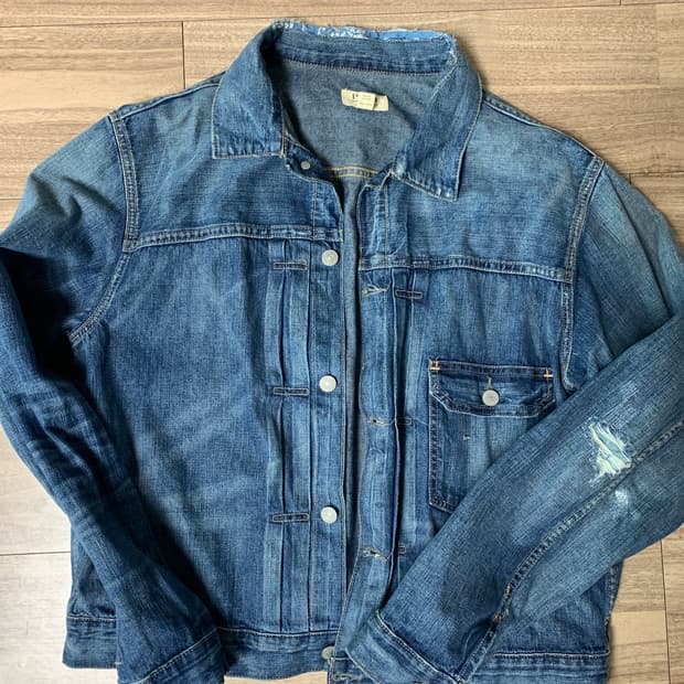 폴로 데님 자켓 
