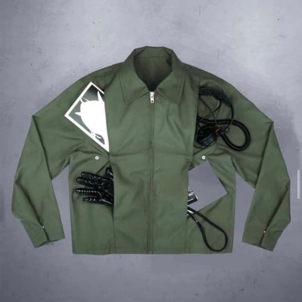 AFFXWRKS pleat jacket L사이즈