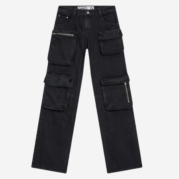 Openyy cargo pocket jean black 구합니다!!