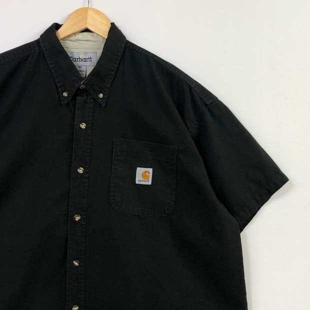 Xxl 칼하트 블랙 워크 셔츠
