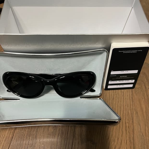 젠틀몬스터 fear x 볼드