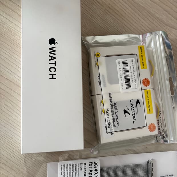 애플워치 se 3 40mm 미드나잇 s/m 단순개봉 새상품