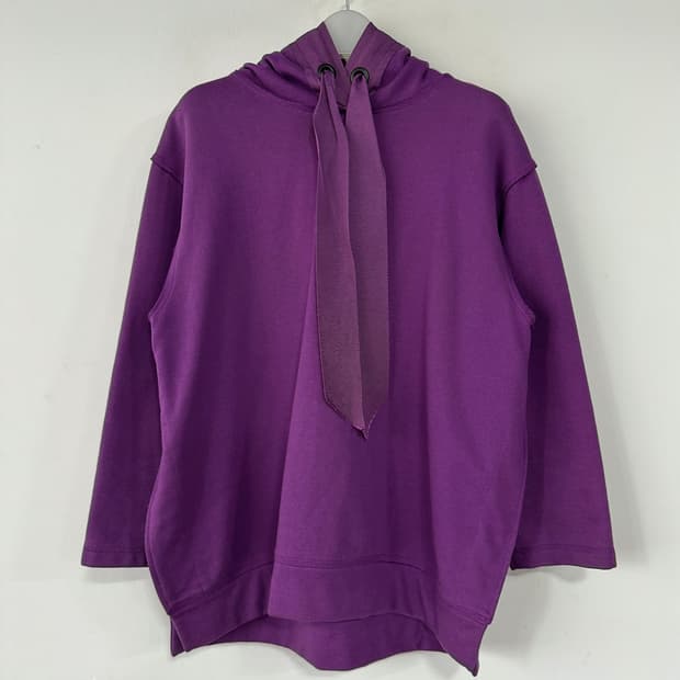 랑방컬렉션 리본 스트랩 기모 후디