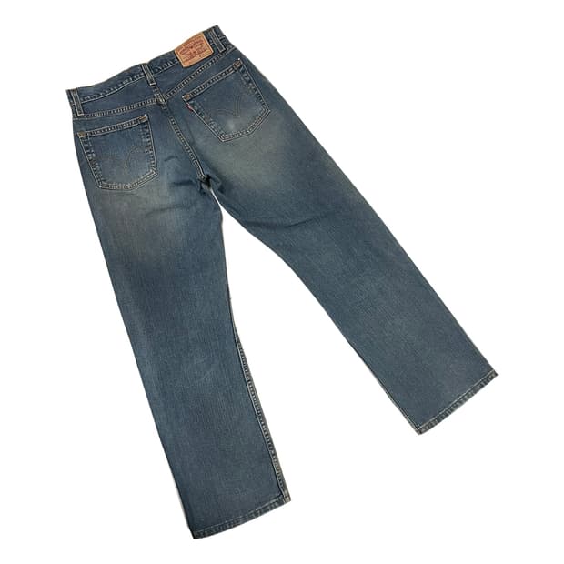 00s 리바이스 567 루즈 부츠컷 데님 팬츠 청바지 29