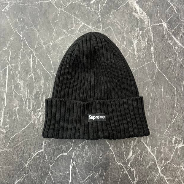 슈프림 오버다이드 비니 블랙