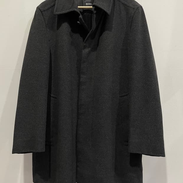 BOSS 울 캐시미어 남성 코트 48 사이즈