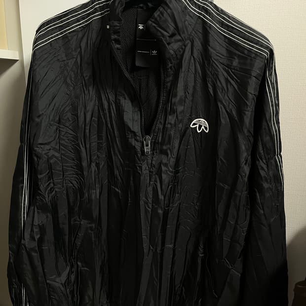 아디다스 알렉산더왕 쭈글이 L, 블랙