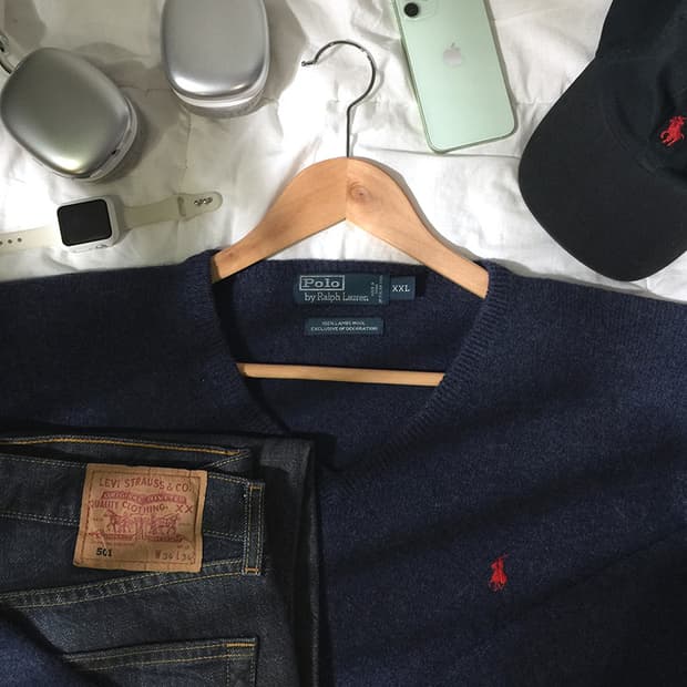 (MAN) 폴로랄프로렌 니트 XL 