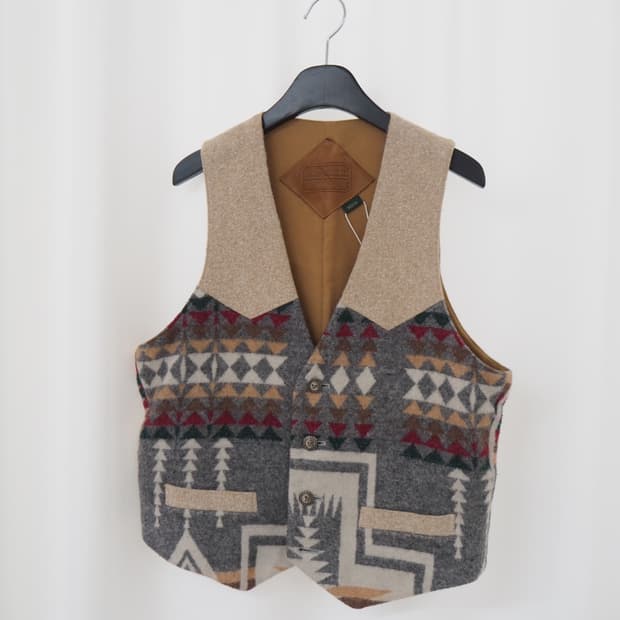 Flying Scotsman navajo wool vest 