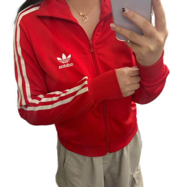 ❤️아디다스 유로파 빅파이어버드 레드 트랙탑 져지❤️