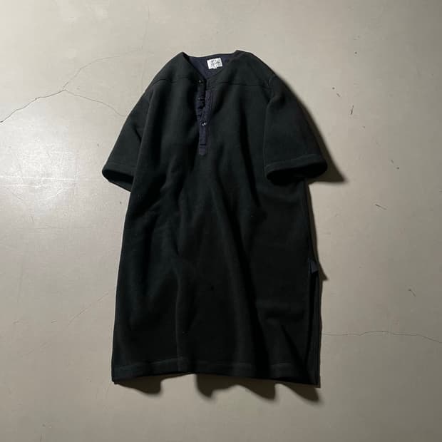 니들스  Fleece Henry Neck Long T-Shirt