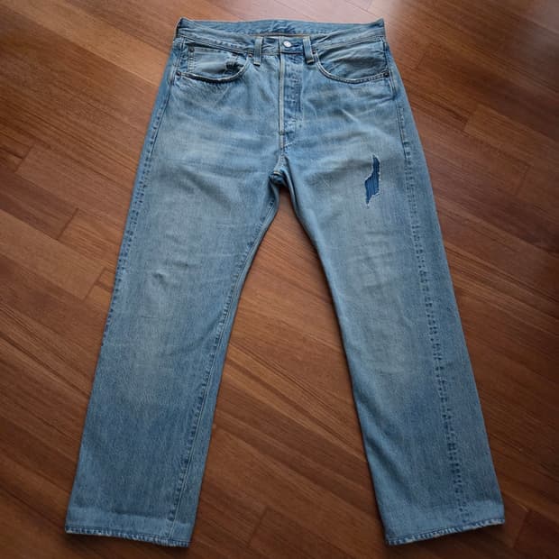 리바이스 LVC 1947 501 로얄 플러시 34x32사이즈