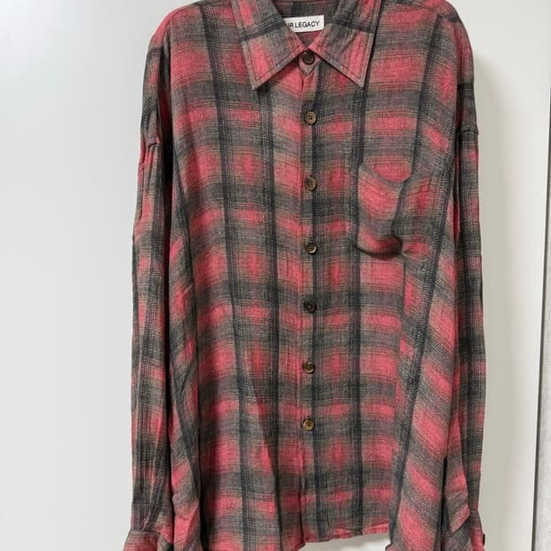 아워레가시 럼버체크 셔츠 46