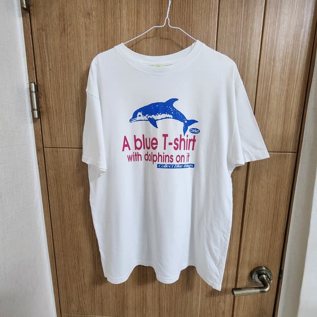 (L)테켓 반팔 돌고래  티셔츠
