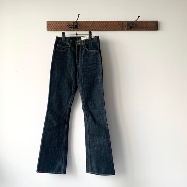 14oz Rat Flare 데님