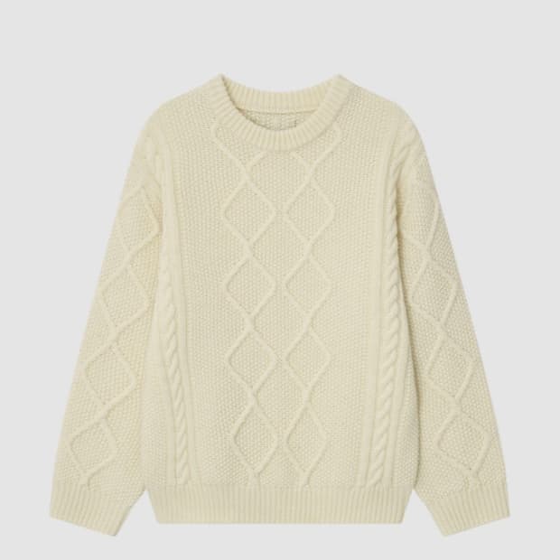 쏘딩키브레드 노엘 크림니트