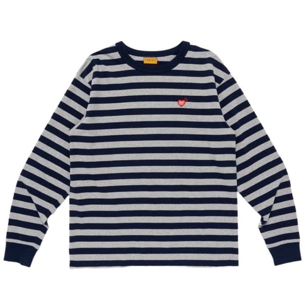 휴먼메이드 스트라이프 롱슬리브