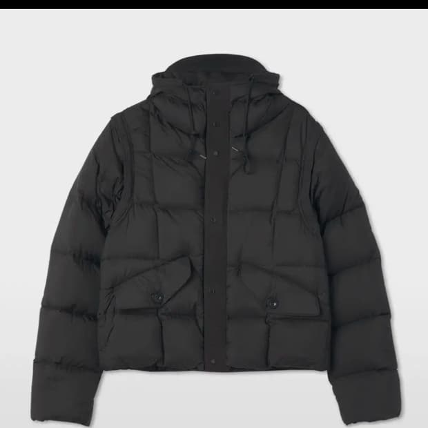 텐씨 허리케인 콤보 아노락 다운