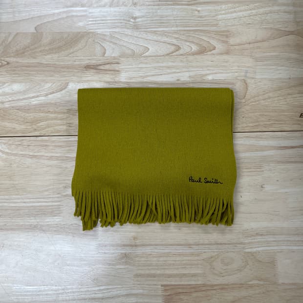 폴스미스 머플러 머스타드