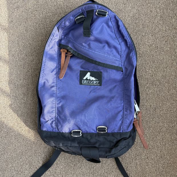 90s 올드로고 Made in usa 그레고리 데이백팩 퍼플컬러 가방