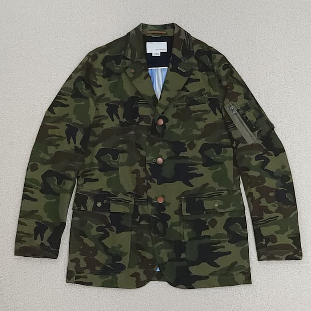 (M)NANAMICA 카모플라쥬 밀리터리 필드 자켓