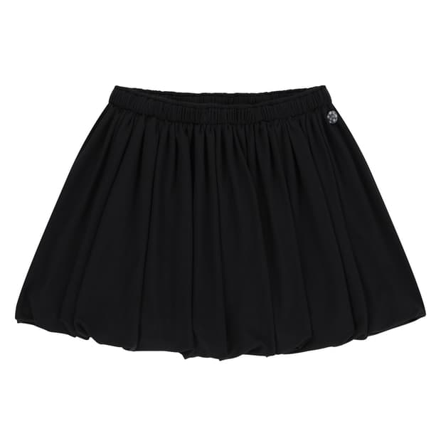 038 JERSEY PUMPKIN SKIRT BLACK M