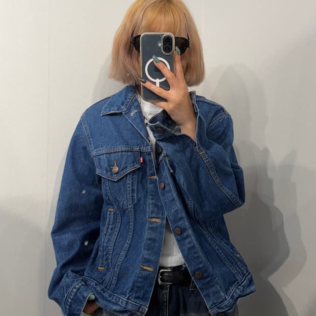 40 리바이스 빈티지 80s 데님 자켓