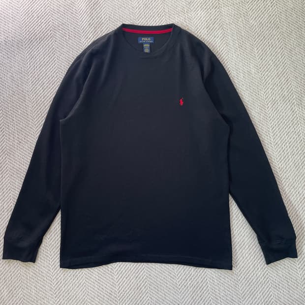 폴로랄프로렌 와플 긴팔티셔츠 