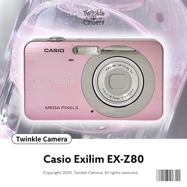 (카리나pick✨) Casio Exilim 카시오 엑슬림 EX-Z80