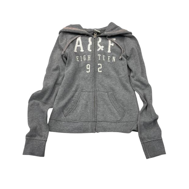 Abercrombie hoodie zip up 