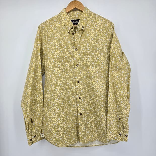 ALTAMONT 패턴 셔츠 / 옐로우 그래픽 셔츠