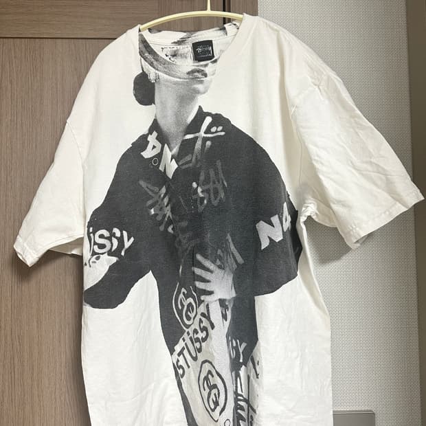 L 스투시 티셔츠